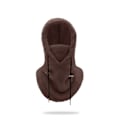Miniatyrbilde 1 av 2: Sherpa-hette Ski-maske Vinter Balaclava Kaldt Vær Vindtett Justerbar Varmt Hettedeksel Hatt Caps Kalesje 54*33cm brown