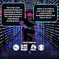 Miniatyrbillede 5 af 6: LoopLasso Reb Tøjslynge ZipString Håndholdt Justerbar Hastighed Glow-in-the-Dark Reb Legetøj