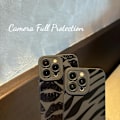 Miniatyrbild 4 av 8: iPhone 16 Pro Max Skal 6,9 tum 2024, Estetisk Hjärtan Print iPhone 16 Pro Max Skal för Kvinnor Flickor Män, Silikon Skyddande Telefonfodral för iPhone Zebra Stripe iPhone 15 Pro