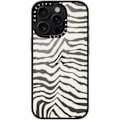 Miniatyrbilde 2 av 5: Kompakt iPhone 16 Pro Max Deksel [Lettvekt / 1,2 m 2X Militær Grad Fallbeskyttelse/Slank] - Kirsebær - Klar Svart Zebra Stripe iPhone 16 Pro