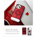 Miniatyrbillede 3 af 8: Spigen Cover til iPhone 16 Pro Max, Classic C1 MagFit Designet til Apple iPhone 16 Pro Max - Bondi Blue Ruby iPhone 16 Pro