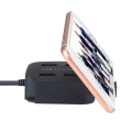 Miniatyrbillede 7 af 7: USB3.0 4-port HUB 4-port Hub USB-splitter Telefonholder 3.0hub Super Speed Splitter 5Gbs-Sort 3.0