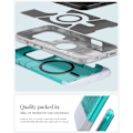 Miniatyrbild 5 av 8: Spigen Fodral för iPhone 16 Pro Max, Classic C1 MagFit Designad för Apple iPhone 16 Pro Max - Bondi Blå Bondi Blue iPhone 16 Pro