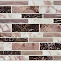 Pikkukuva 2 / 7: 15 cm seinäkoriste kotiin, itseliimautuvat mosaiikkilaatat kylpyhuoneeseen ja keittiöön, 30 kpl Style 1
