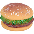 Miniatyrbillede 1 af 5: Hunde legetøj formet mad squeaky hvalp hundelegetøj legetøj kreativt kæledyr legetøj hamburger lyd til hunde og kat