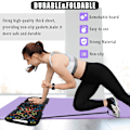 Miniatyrbillede 3 af 5: 41 i 1 Push Up Bodybuilding Push Up Bræt med Håndtag Smart Måler & Foldbar Modstandsbånd Bræt og Fitnessmaskine System Muskeltræningsudstyr