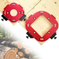 Miniatyrbild 1 av 7: 2 Stycken Router Mall, 4 i 1 Router Radie Snabbset för Träbearbetning R10 R15 R20 R25 R30 R35 R40 R50, Radie Jig Router Mall Hörn