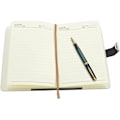 Miniatyrbillede 4 af 5: Auvier Stjerneformet Låse Læder Binder Notebook Stjerner Kombinationslås Journal Personlig Skrive Dagbog, Gaver til Børn Kvinder, Hard Cover,（Sort 2）