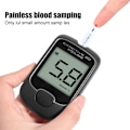 Miniatyrbillede 4 af 7: Bedst sælgende 2024 Blodsukkermåler Diabetes Test Kit Blodsukkermåler Med Teststrimler (FMY)