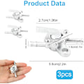 Miniatyrbild 4 av 6: 3-delat Set Bensin Kran 6mm Universal Bensin Kran Switch Bensin Kran Mofa Bensin Kran Nödkraftförsörjning
