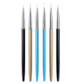 Miniatyrbillede 1 af 5: 2 stk. Neglekunst Blomster Pen 3 stk. Metalstang Make up