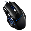 Miniatyrbillede 3 af 7: 4 Justerbar DPI og 7 Knapper LED Optisk USB Kablet Gaming Mus til Gamer PC MAC-sort