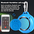 Pikkukuva 5 / 5: Ulkoilman vedenpitävä Bluetooth-kaiutin, langaton kannettava minisuutin matkakaiutin subwooferilla - sininen