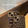 Miniatyrbild 3 av 8: iPhone 16 Pro Max Skal 6,9 tum 2024, Estetisk Hjärtan Print iPhone 16 Pro Max Skal för Kvinnor Flickor Män, Silikon Skyddande Telefonfodral för iPhone Leopard Print iPhone 11