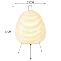Miniatyrbilde 2 av 6: Japansk design Akari Noguchi bordlampe: Rispapir stående lampe for soverom, arbeidsrom, stue, bar - Interiørbelysning Yw1 [DB] A