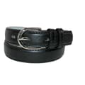 CTM Kids' Leather 1 inch Basic Dress Belt
