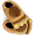 Pikkukuva 4 / 6: Luksusselliset Unisex Aikuisten Hobbit-Jalkatossut Halfing-Plush