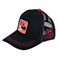 Pikkukuva 2 / 2: Miesten ja naisten Mickey Mouse -verkkolippis Unisex Snapback kesäaurinkolippa svart röd
