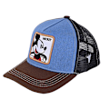 Pikkukuva 2 / 2: Miesten ja naisten Mickey Mouse -verkkolippis Unisex Snapback kesäaurinkolippa B blå