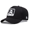 Pikkukuva 2 / 2: Miesten ja naisten Mickey Mouse -verkkolippis Unisex Snapback kesäaurinkolippa vit krigartyg hatt