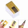 Miniatyrbillede 6 af 7: 200 stk. Neglekunst Form Guld Papir HoldeREeauty og Sundhed