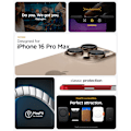 Miniatyrbild 2 av 8: Spigen Fodral för iPhone 16 Pro Max, Classic C1 MagFit Designad för Apple iPhone 16 Pro Max - Bondi Blå Ruby iPhone 16 Pro Max
