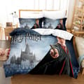 Harry Potter Sängkläder Set Tryckt Påslakan Täcke Örngott Barn Present 5