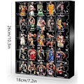 Miniatyrbilde 2 av 2: NBA Julekalender 2024 til jul - NBA Julekalender med 24 Luker, James, Kobe, etc. Rutete Gaver B