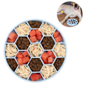 Miniatyrbilde 2 av 7: Slow Feed Dog Bowl Slowly Bowly Fun Interactive Dog Dish For Fast Eaters Prevent Bloating Fun To Use Dogs-Blue