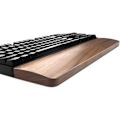 Miniatyrbild 1 av 4: Handledsstöd, Ergonomiskt spelbord Tenkeyless 87 tangentbord handledsstöd för dator, bärbar dator, enkelt skrivande, avlastning hållbart bekvämt, 14 tum valnötsträ