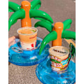 Miniatyrbillede 5 af 5: Flydende drikkekopholder til pool, 10 stk. oppustelig drikkeholder drikkefloats drikkefloaties til poolparty