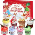 Julekalender DIY Fluffy Slim Sæt Nedtællingskalender