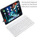 Pikkukuva 2 / 7: Bluetooth-näppäimistö, ultraohut ladattava langaton Bluetooth-näppäimistö, yhteensopiva iOS:n kanssa