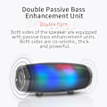 Pikkukuva 4 / 5: Värikäs valo langaton bluetooth-kaiutin subwoofer voi soittaa korttiradiolahjakkaiutin langaton bluetooth-hopeaharmaa