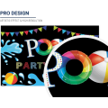Miniatyrbillede 2 af 5: 7x5ft Sommer Pool Party Bash Baggrund Svømmebolde Flag Piger Fødselsdagsfest Dekoration Redningskrans Splish Splash Baggrund Fotoboks Banner