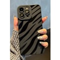 Miniatyrbild 1 av 8: iPhone 16 Pro Max Skal 6,9 tum 2024, Estetisk Hjärtan Print iPhone 16 Pro Max Skal för Kvinnor Flickor Män, Silikon Skyddande Telefonfodral för iPhone Zebra Stripe iPhone 15 Pro Max