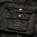 Miniatyrbilde 5 av 5: Herre Avslappet Passform Cargo Shorts Casual Multi-Pocket Glidelås Deco Shorts Utendørs Twill Lettvekts Korte Bukser
