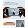Pikkukuva 7 / 8: Spigen Kotelo iPhone 16 Pro Maxille, Classic C1 MagFit Suunniteltu Apple iPhone 16 Pro Maxille - Bondi Blue Tangerine iPhone 16 Pro Max