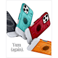 Miniatyrbild 3 av 8: Spigen Fodral för iPhone 16 Pro Max, Classic C1 MagFit Designad för Apple iPhone 16 Pro Max - Bondi Blå Tangerine iPhone 16 Pro Max