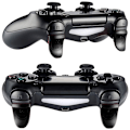 Pikkukuva 2 / 5: PS4-liipaimet L2 R2 -painikkeet Olkanapit Sarja Tarvikkeet Varaosasarja -musta