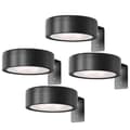 Picture lighting, art lighting, picture lighting 4-pack, battery-powered art lighting with remote control, color temperatures -