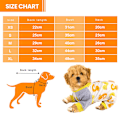 Miniatyrbillede 3 af 6: Hvalpe Pyjamas Kæledyr Jumpsuit Blød Hvalp Rompers Kæledyr Hund Søde Tøj Onesies Hvalp Bodystockings Shape2