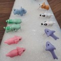 Miniatyrbillede 3 af 4: Kvindernes Øreringe 3D Sød Dinosaur Form Mode Øreringe Enkle Håndlavede Dyr Design Dekoration