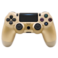 Miniatyrbillede 1 af 5: Trådløs Game Controller Controller Bluetooth Dual Head Gamepad Joystick Gamepad kompatibel med Game Console 4-guld