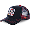 Pikkukuva 2 / 2: Miesten ja naisten Mickey Mouse -verkkolippis Unisex Snapback kesäaurinkolippa snövit