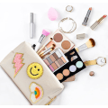 Miniatyrbillede 3 af 5: Lille Toiletry Bag Smile Lightning Heart PU Læder Bærbar Vandafvisende Makeup Kosmetik Taske Daglig Brug Opbevaring Pung Rejse Organizer Kompatibel Taske