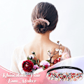 Miniatyrbilde 6 av 7: 4 stk. Rhinestone hårknute maker magisk hårstyling Deft Bun elegant enkel Bun Maker (mørk farge)