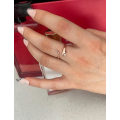 Miniatyrbild 4 av 5: Guldringar 14k Guldpläterat Silver Roséguld Delikat Justerbara Ringar Onda Ögon Orm Chevron Hug Hand Knuckle Ringar Öppen Band Enkelt Finger Ring