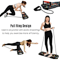 Miniatyrbillede 4 af 5: 41 i 1 Push Up Bodybuilding Push Up Bræt med Håndtag Smart Måler & Foldbar Modstandsbånd Bræt og Fitnessmaskine System Muskeltræningsudstyr