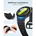 Miniatyrbilde 2 av 8: SimpleThings Sport Silikon Armbånd uten Mellomrom for Samsung Galaxy Watch 7/6/5/4 Pink Watch7/FE/6/5/5Pro/4